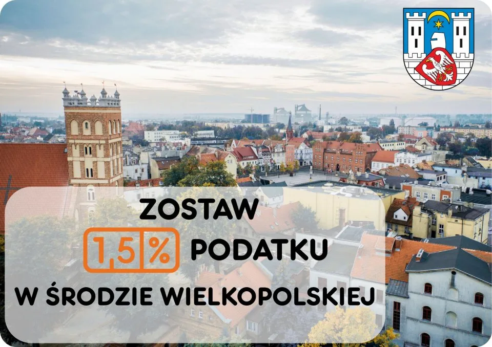 Średzianie dla Średzian – przekaż 1,5% podatku w Środzie Wielkopolskiej